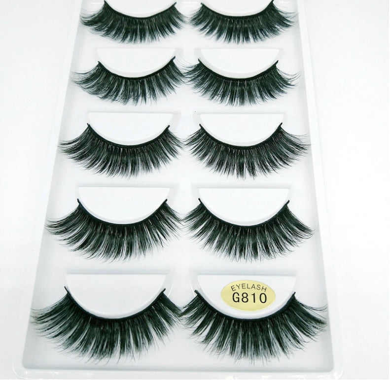 3D Mink Hair False Eyelashes – Natural Look, Wispy & Reusable Lashes for Glam Makeup