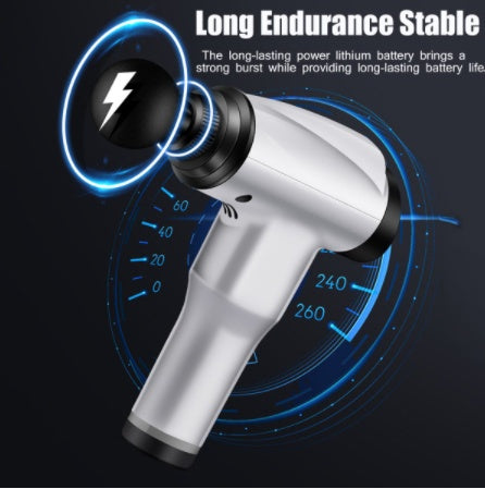 Electric Massage Fascia Gun – Deep Tissue Muscle Massager for Pain Relief, Relaxation & Post-Workout Recovery