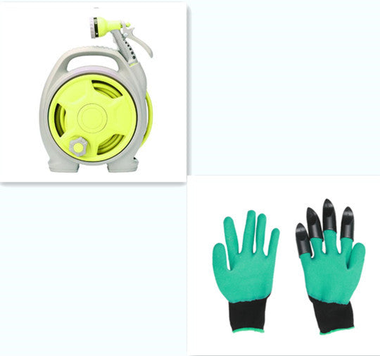 Car Wash Water Pipe with Storage Pipe Frame – High Pressure Garden Hose Reel for Car Cleaning & Outdoor Use