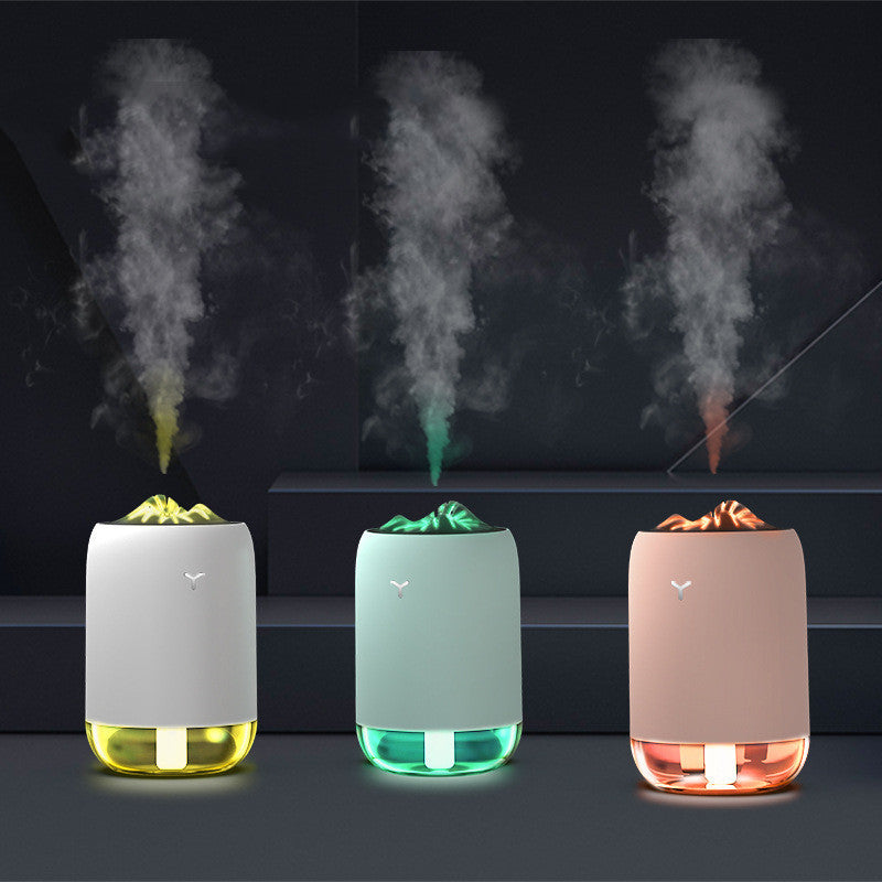Magic Flame Humidifier – Mini Aroma Diffuser & Air Purifier for Home, Car & Office | LED Flame Effect Ultrasonic Atomizer