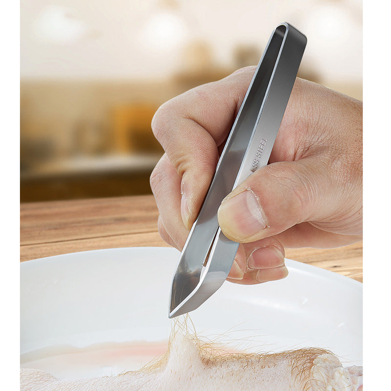 430 Stainless Steel Fish Scale Remover – Kitchen Gadget Fish Killing & Cleaning Tool for Easy Descaling