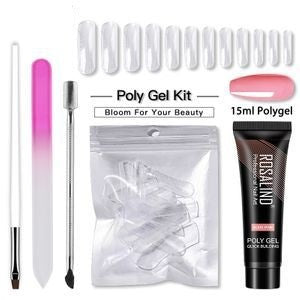 Crystal Light Therapy Gel Nail Quick Extension – Fast-Curing Nail Builder Gel for Salon & Home Use