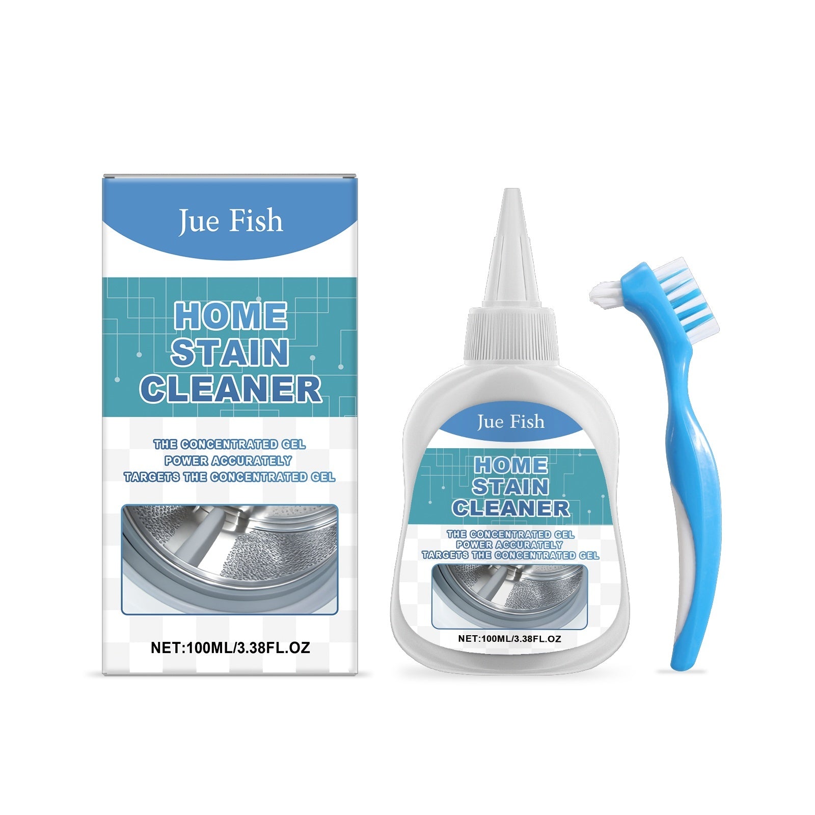 Powerful Home Stain Cleaner – Multi-Surface Stain Remover for Carpet, Fabric, Kitchen & Bathroom