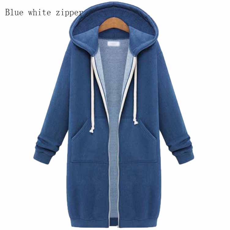Women’s Hooded Fleece Long Jacket – Warm Long Sleeve Sweater Coat, Winter Casual Outerwear