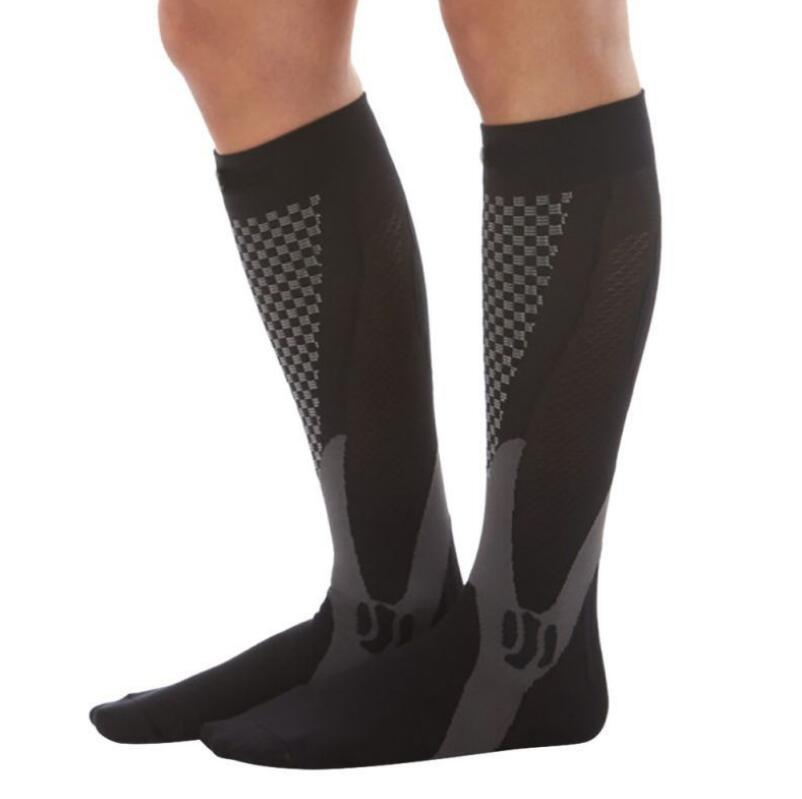 Compression Socks for Men & Women – Best Graduated Athletic Fit for Running, Flight, Travel, Circulation & Recovery