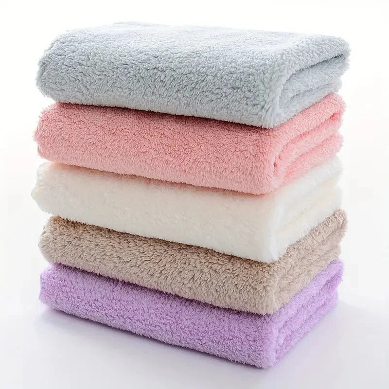 20 Pack Solid Color Towels – Super Absorbent & Quick-Drying Cotton Towels for Home, Office, Gym & Travel
