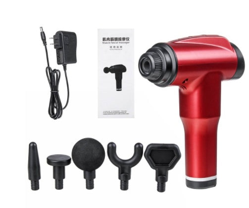 Electric Massage Fascia Gun – Deep Tissue Muscle Massager for Pain Relief, Relaxation & Post-Workout Recovery