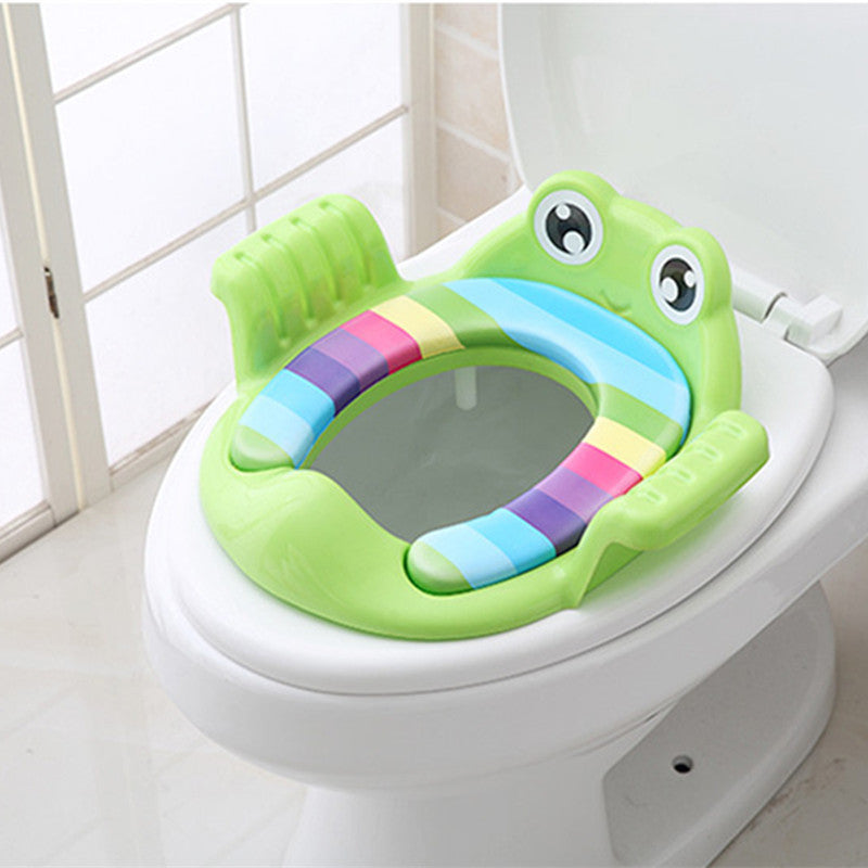 Baby Potty Training Seat – Children’s Toilet Seat with Backrest & Handles, Non-Slip Toddler Toilet Chair for Kids
