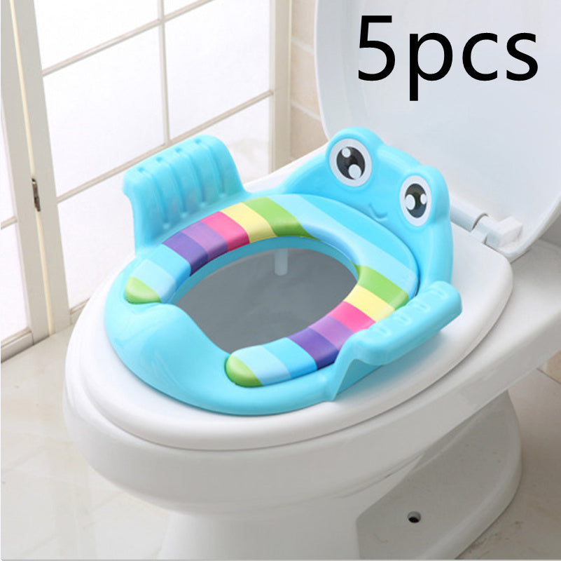 Baby Potty Training Seat – Children’s Toilet Seat with Backrest & Handles, Non-Slip Toddler Toilet Chair for Kids