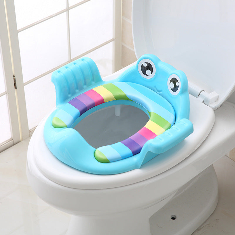 Baby Potty Training Seat – Children’s Toilet Seat with Backrest & Handles, Non-Slip Toddler Toilet Chair for Kids