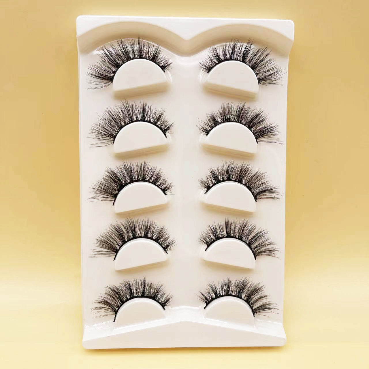 Mink Eyelashes – Eye Tail Lengthening Natural Flat False Lashes for Everyday & Party Makeup