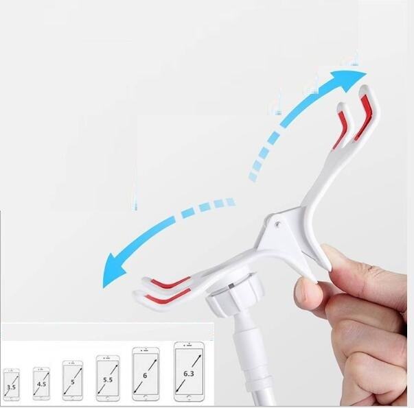 Lazy Mobile Phone Bracket – Flexible Bedside Spiral Clip, Multi-Function Phone Holder USA