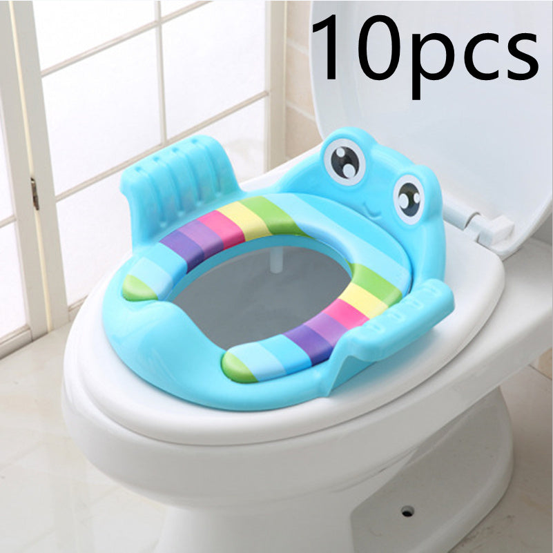 Baby Potty Training Seat – Children’s Toilet Seat with Backrest & Handles, Non-Slip Toddler Toilet Chair for Kids
