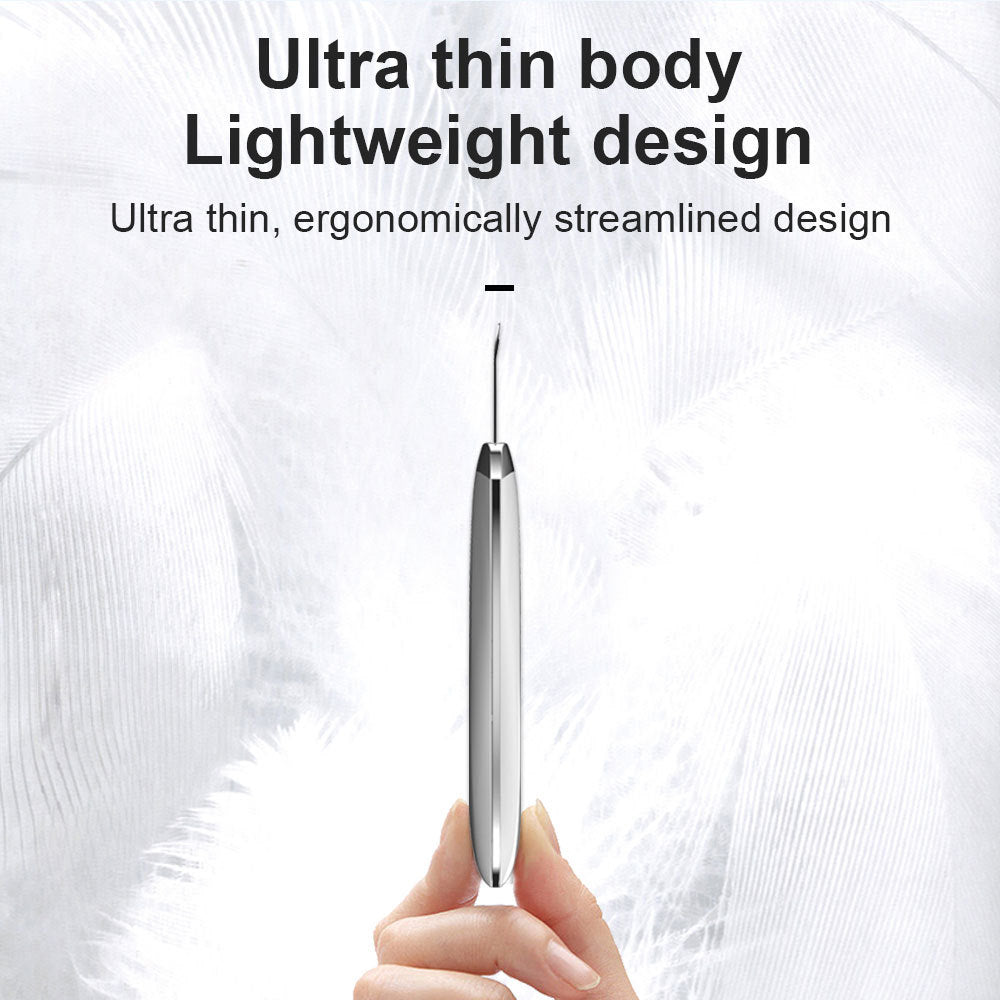 Electric Ultrasonic Skin Scrubber Face Spatula – Professional Facial Cleaner & Mini Derma Tightening Device | Home Skincare Tool USA