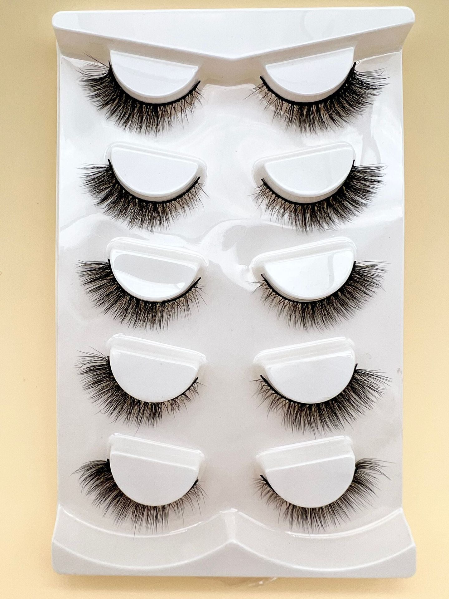 Mink Eyelashes – Eye Tail Lengthening Natural Flat False Lashes for Everyday & Party Makeup