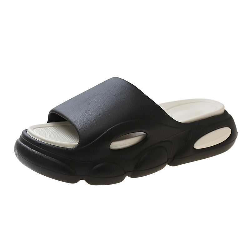 Women’s High Heel Sandals – Fashion Couples Beach Sandals, Comfortable Soft Thick Sole Casual Sports Sandals