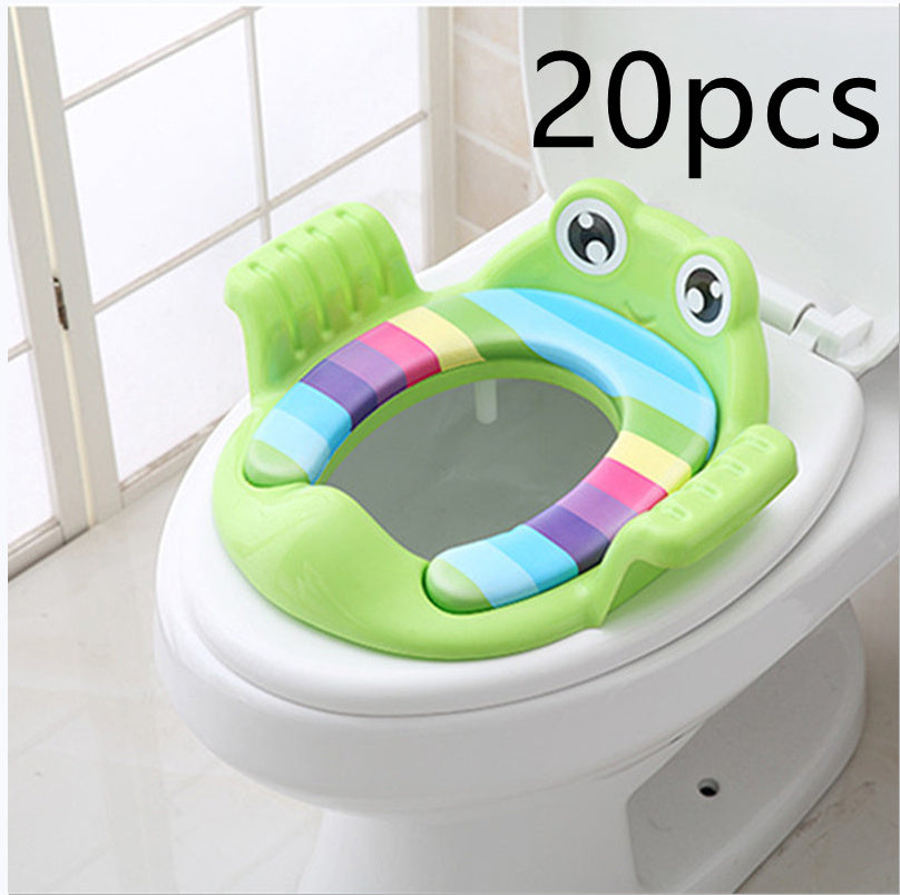 Baby Potty Training Seat – Children’s Toilet Seat with Backrest & Handles, Non-Slip Toddler Toilet Chair for Kids