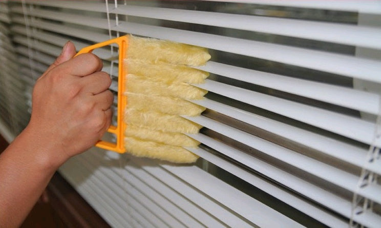 Venetian Blind Cleaning Brush – Removable & Washable Blinds Cleaner Tool for Window Shades, Air Vents & Shutters