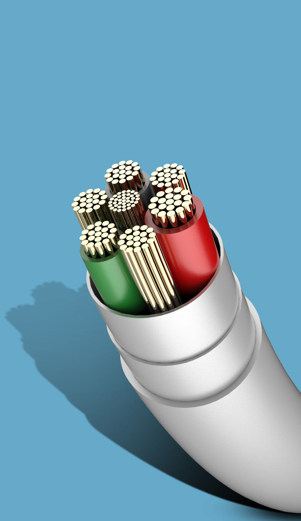 PDPVC Mobile Phone Charging Cable – Fast Charge & Data Transfer USB Cable for iPhone, Android & More