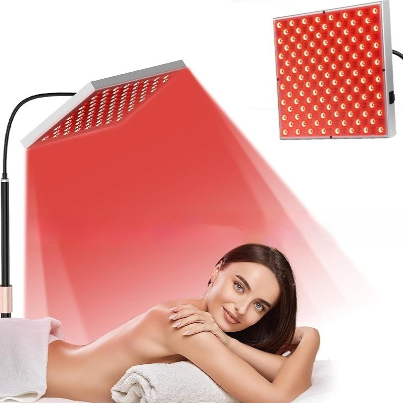 45W LED Near-Infrared Therapy Light with Floor Stand – Red Light Therapy Lamp for Pain Relief, Skin & Muscle Recovery