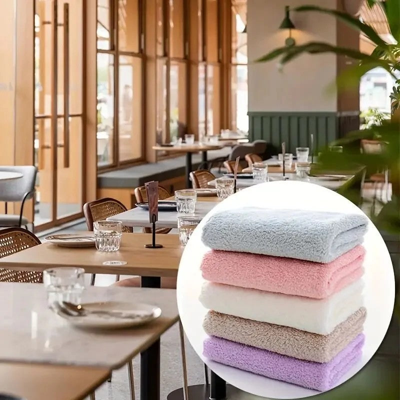 20 Pack Solid Color Towels – Super Absorbent & Quick-Drying Cotton Towels for Home, Office, Gym & Travel