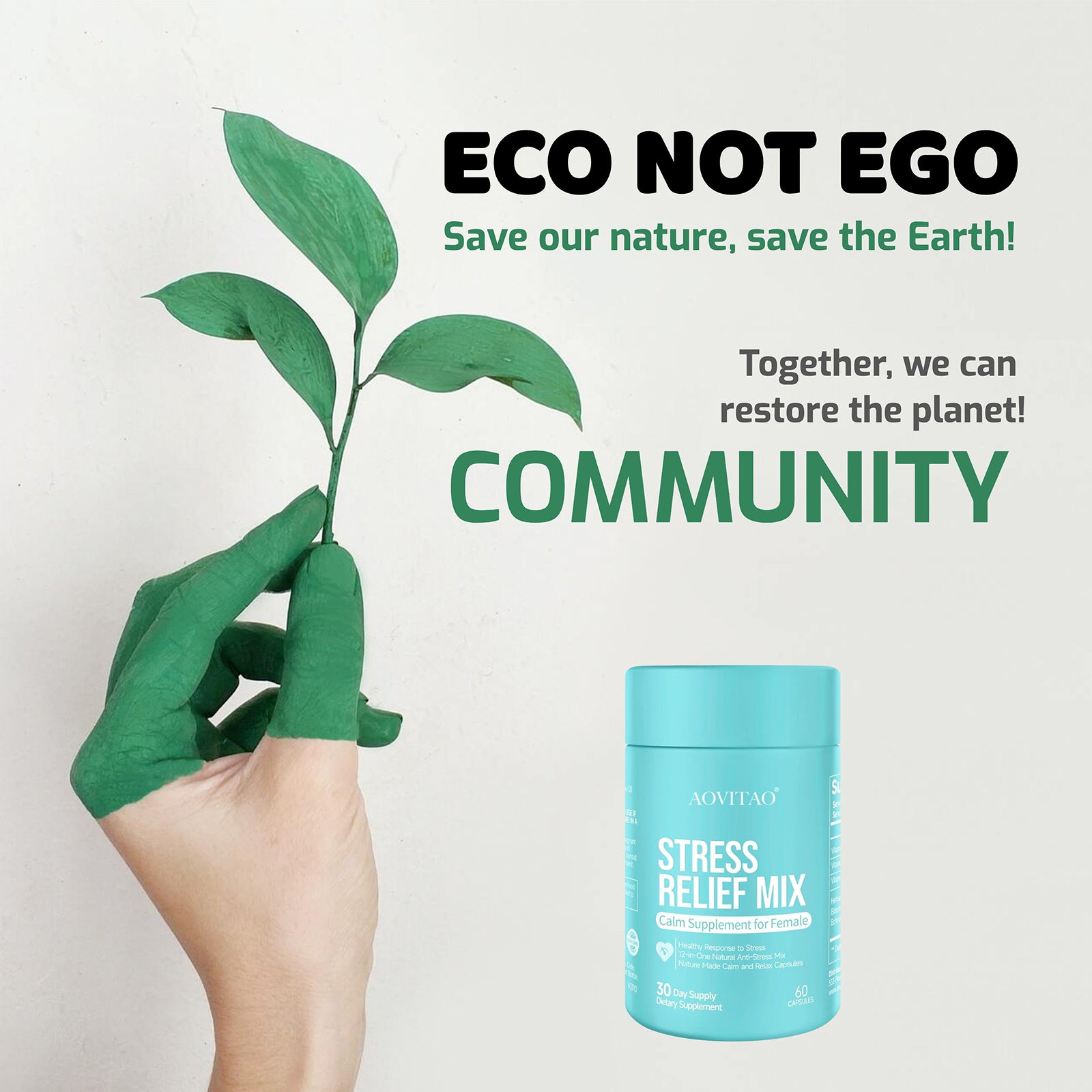 Ashwagandha for Women Supplement – Stress Relief, Focus & Relaxation Pills with L-Theanine & Magnesium for Anxiety Support