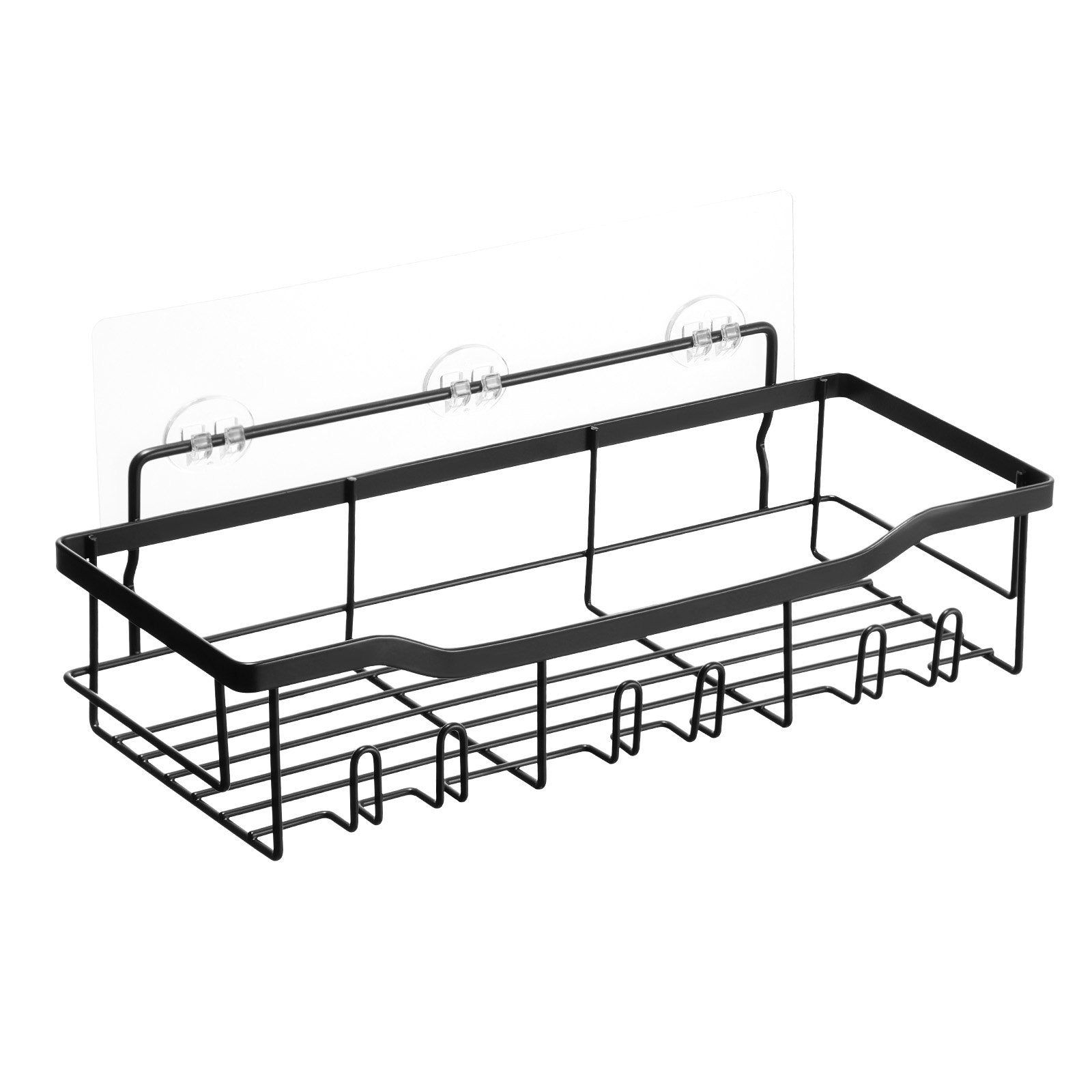 Shower Caddy 5 Pack – Adhesive Bathroom Storage Shelves Rack Organizer