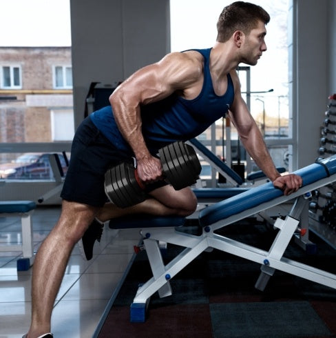 Adjustable Dumbbell Set 55 LB – 10-in-1 Fast Gear Dumbbells for Men & Women, Home Gym Fitness, Full-Body Workout