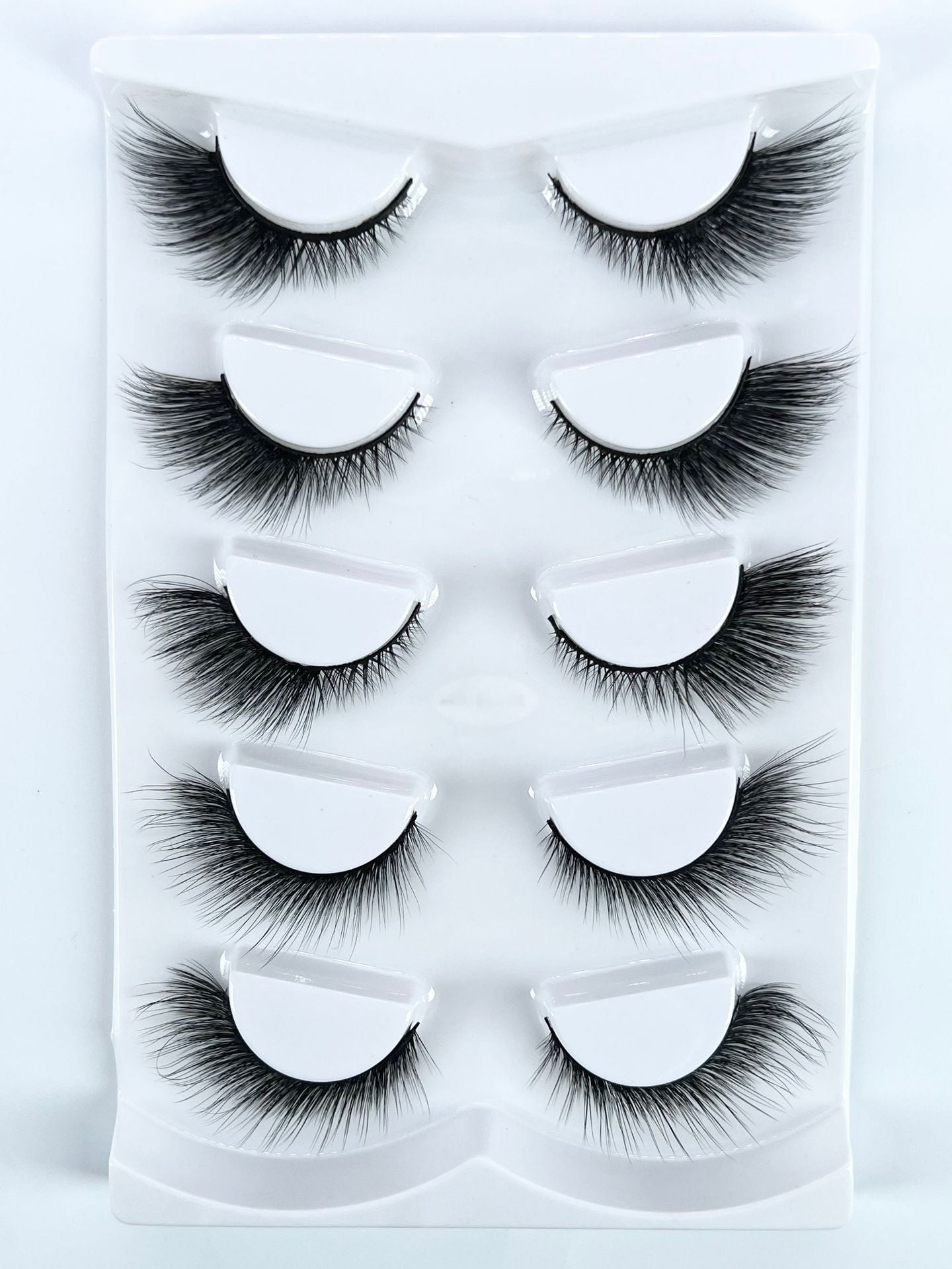 Mink Eyelashes – Eye Tail Lengthening Natural Flat False Lashes for Everyday & Party Makeup