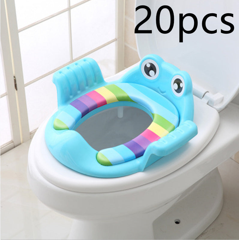 Baby Potty Training Seat – Children’s Toilet Seat with Backrest & Handles, Non-Slip Toddler Toilet Chair for Kids
