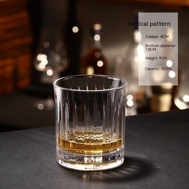 Creative Gyro Whiskey Glass – Unique Rotating Wine Tumbler, Personality Crystal Glass for Whiskey, Scotch & Bourbon