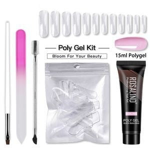 Crystal Light Therapy Gel Nail Quick Extension – Fast-Curing Nail Builder Gel for Salon & Home Use