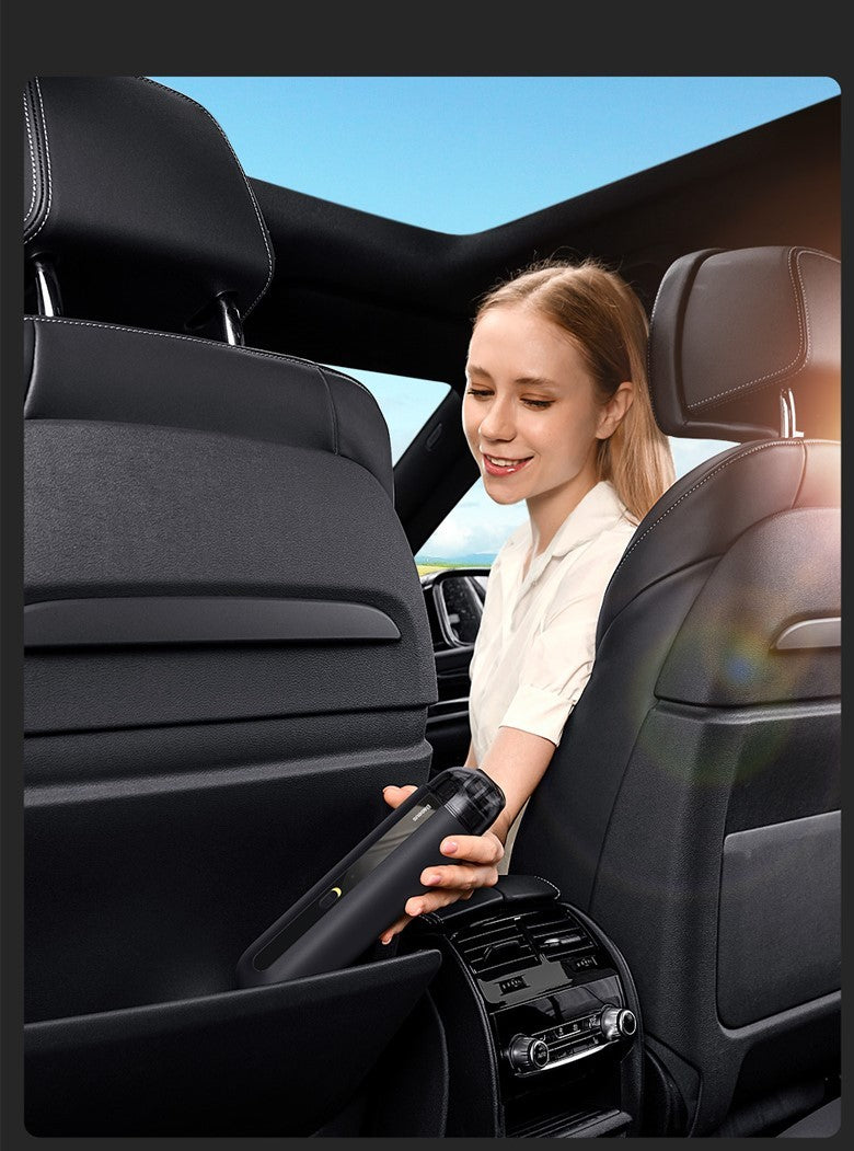 Wireless Car Vacuum Cleaner – 5000Pa Handheld Mini Vacuum, Portable Dust Cleaner for Car, Home & Desktop