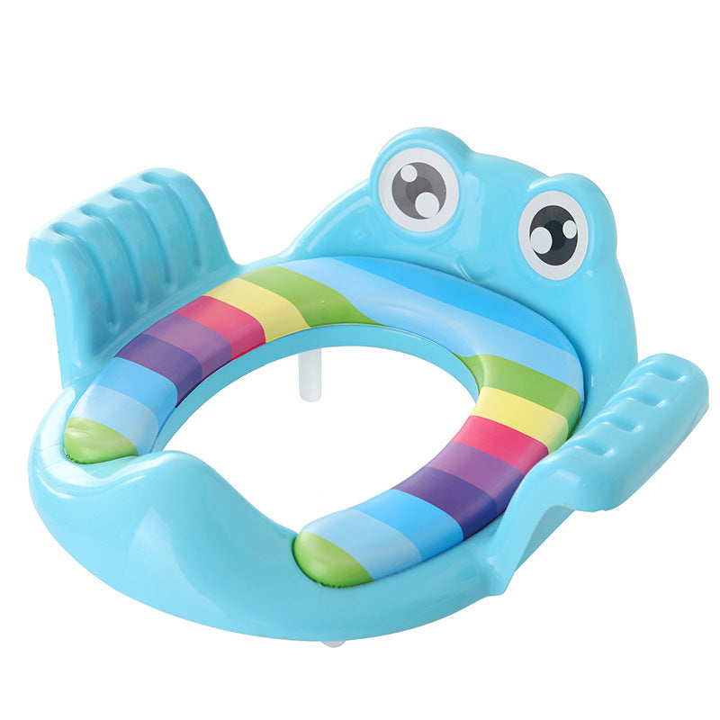 Baby Potty Training Seat – Children’s Toilet Seat with Backrest & Handles, Non-Slip Toddler Toilet Chair for Kids