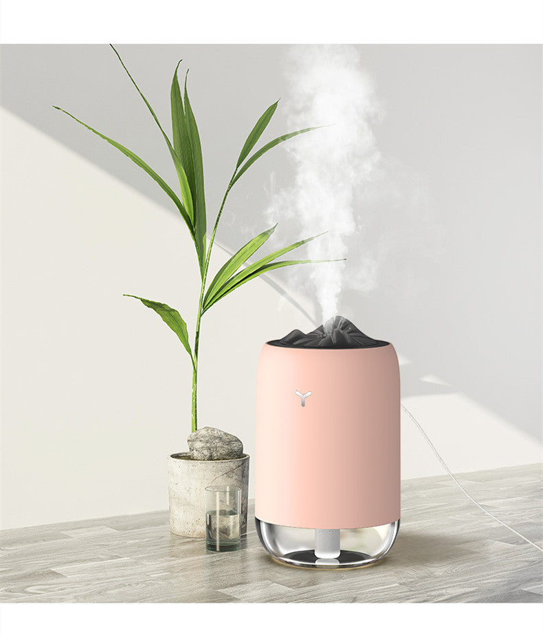 Magic Flame Humidifier – Mini Aroma Diffuser & Air Purifier for Home, Car & Office | LED Flame Effect Ultrasonic Atomizer