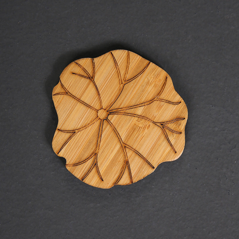 Bamboo Products Tea Coaster Potholder Cup
