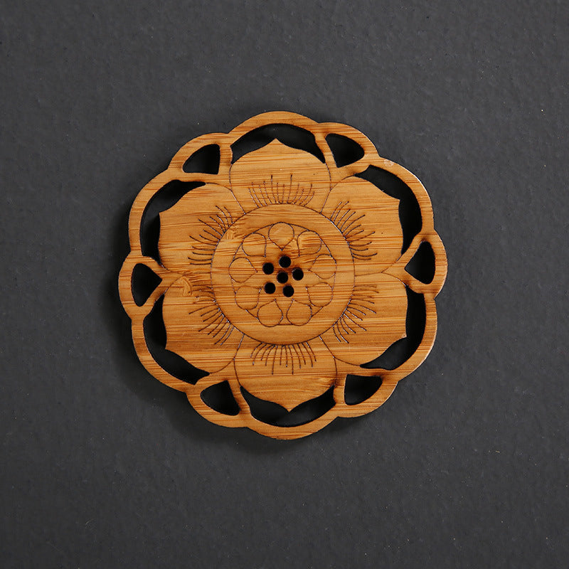 Bamboo Products Tea Coaster Potholder Cup