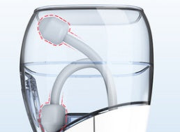 Portable Tooth Cleaner for Home & Travel – Rechargeable Dental Water Flosser & Plaque Remover