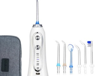 Portable Tooth Cleaner for Home & Travel – Rechargeable Dental Water Flosser & Plaque Remover