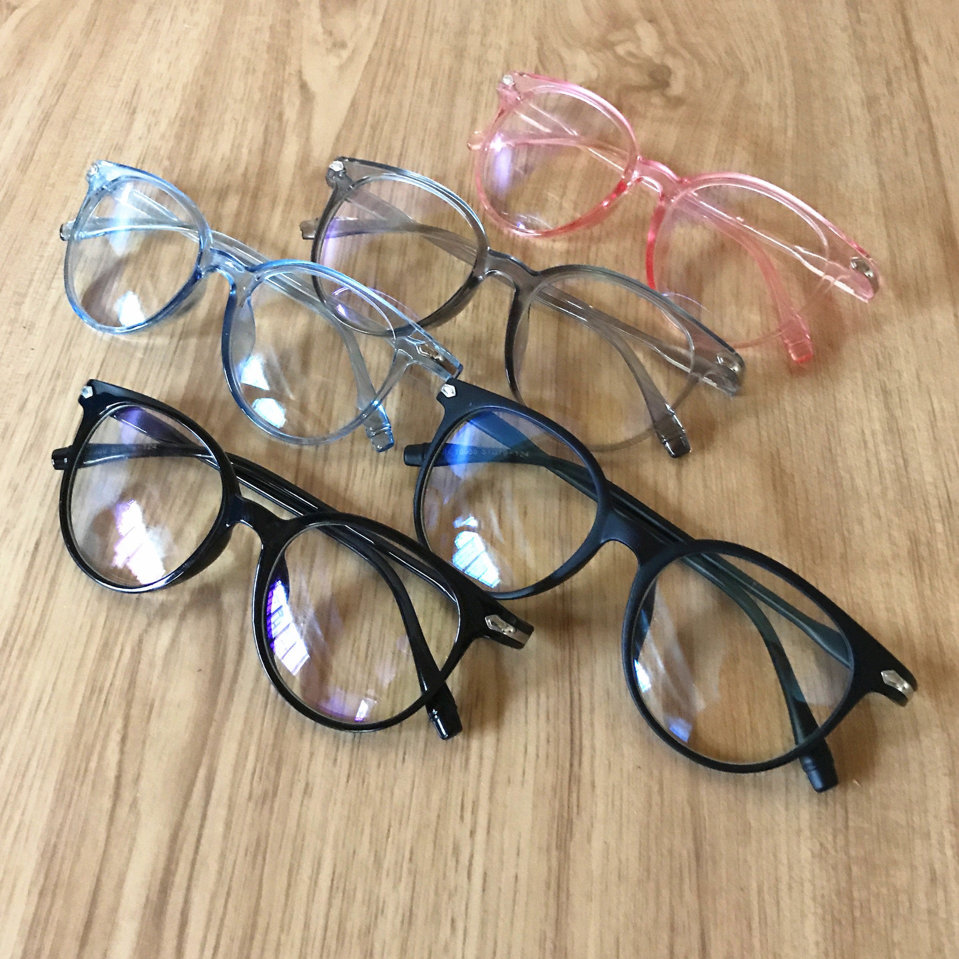 Anti-Blue Light Flat Glasses – Stylish Computer Glasses for Eye Protection | Gaming & Screen Eyewear