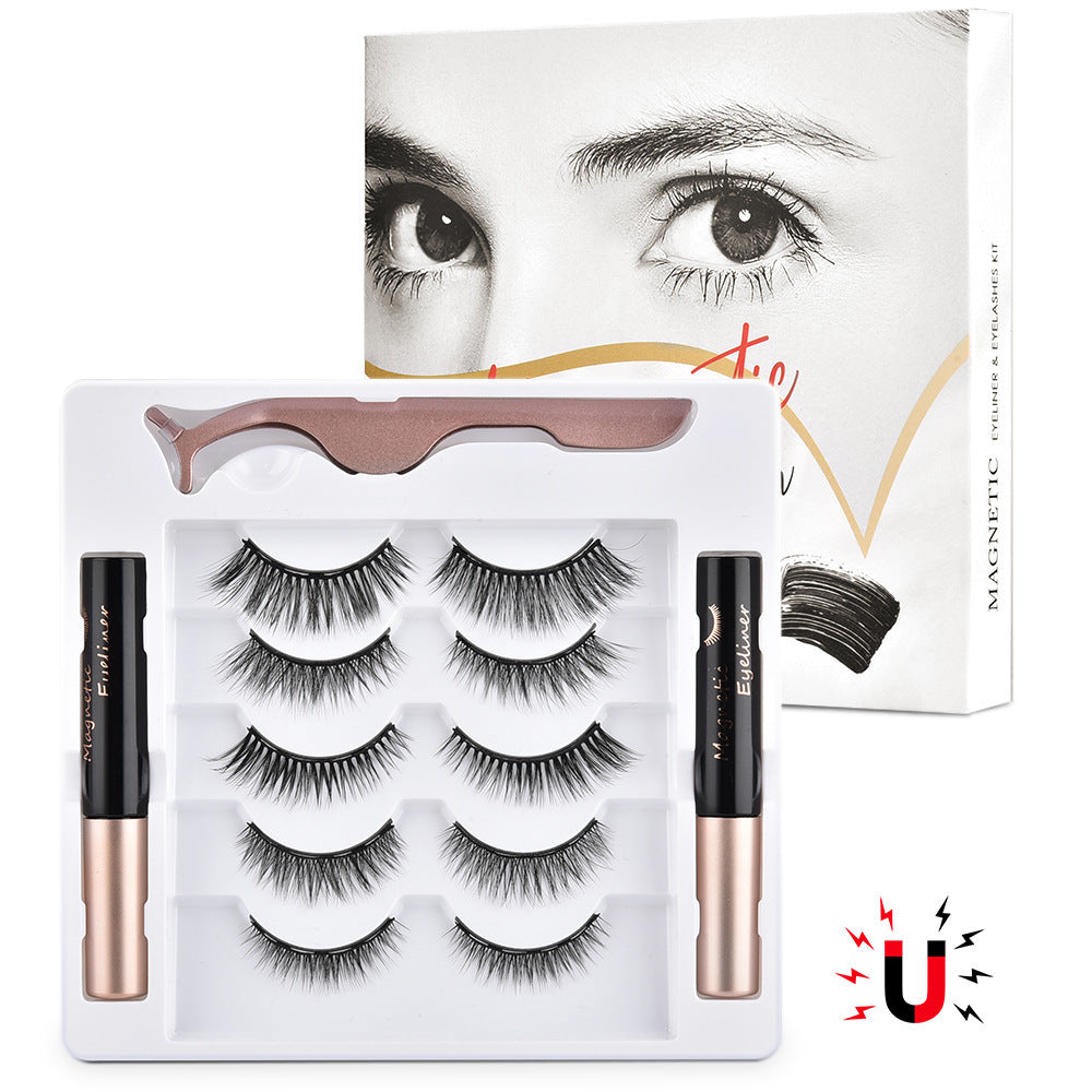 Magnetic False Eyelashes – Reusable Natural & Dramatic Lashes with Magnetic Eyeliner for Easy Application