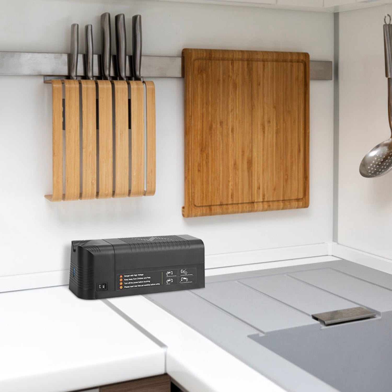 Electric Rat Trap Zapper – Reusable Rechargeable Mice Trap with 1800V High Voltage Shock for Indoor Pest Control