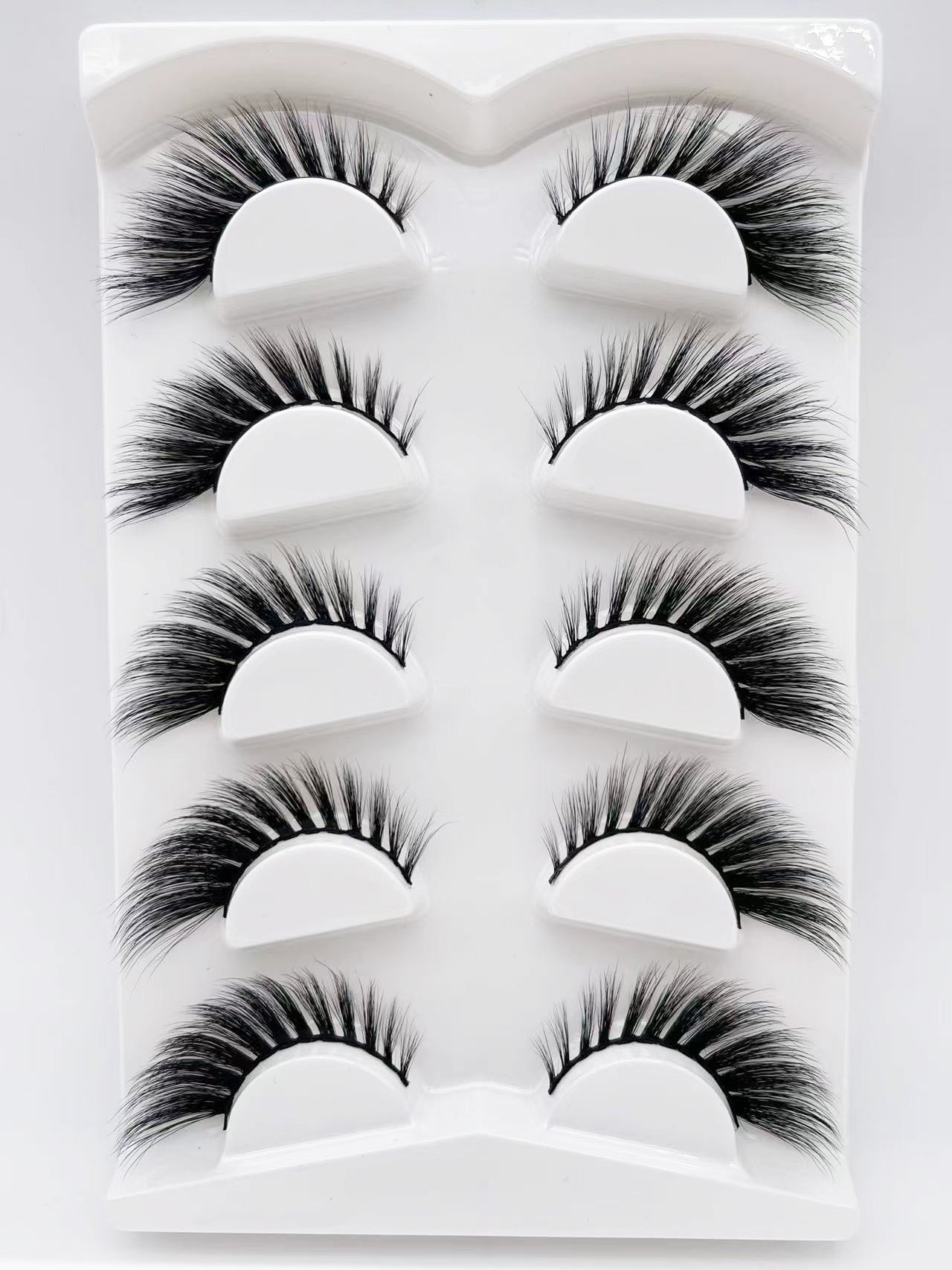 Mink Eyelashes – Eye Tail Lengthening Natural Flat False Lashes for Everyday & Party Makeup