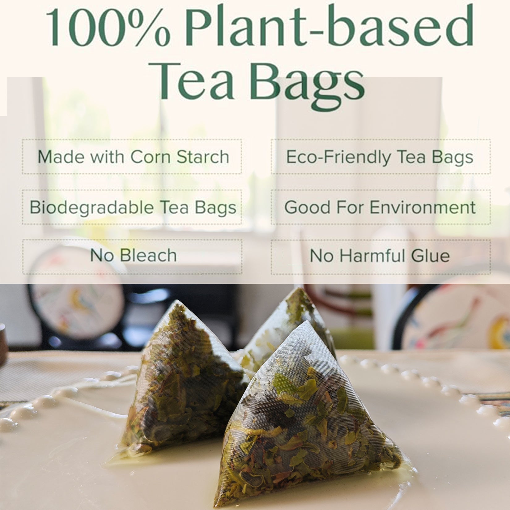 Detox Cleanse Tea – Natural Herbal Tea Bags with Oolong Leaf | Lung Cleanse, Gut Health & Immune Boost | Organic Caffeine-Free Non-GMO