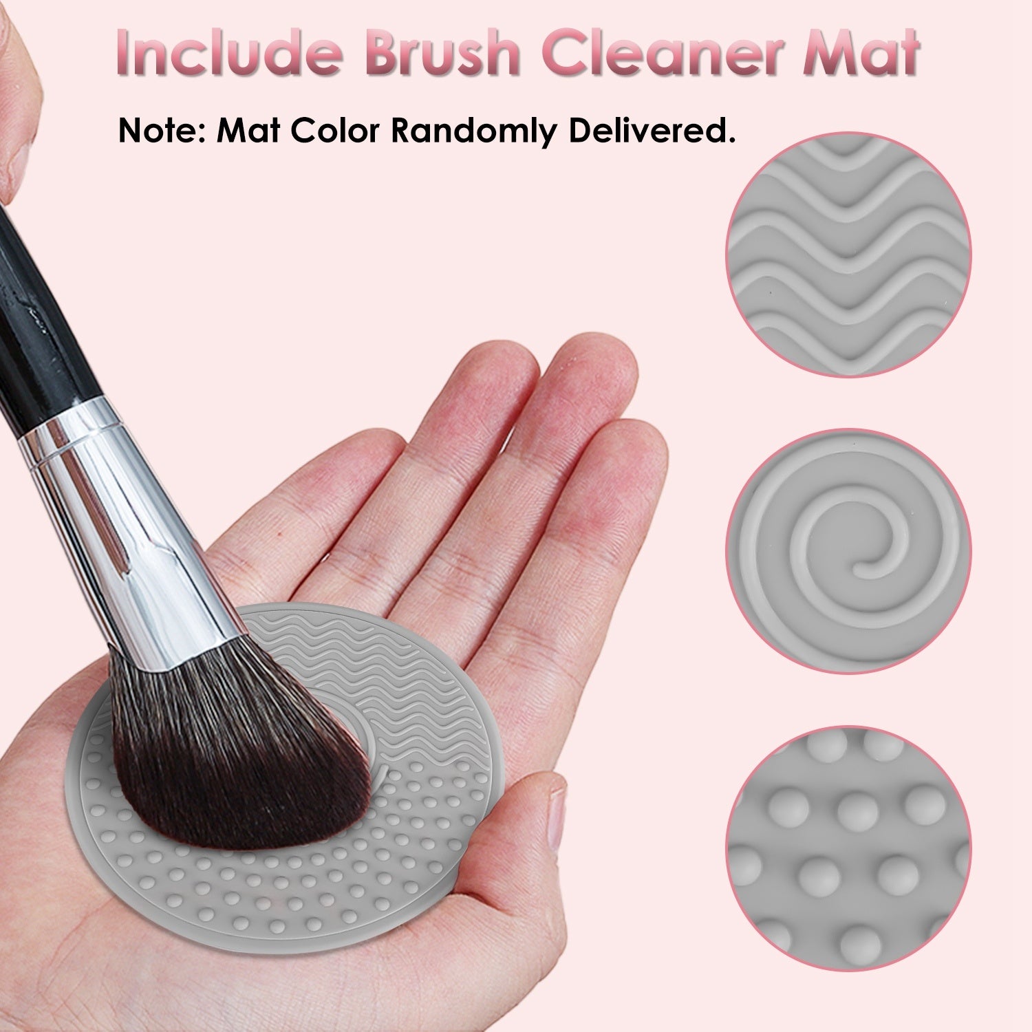 4 in 1 Electric Makeup Brush Cleaner & Dryer – USB Powered Automatic Brush Cleaning Machine with Timer, Digital Display & UV Disinfection