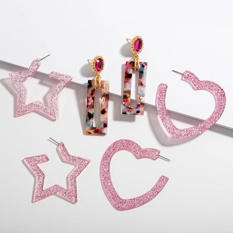 Women’s Trending Stud Earrings – Personality All-Match Fashion Earrings for Everyday Style