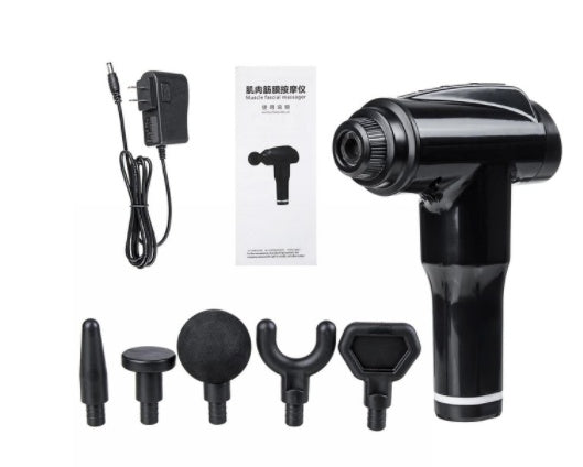 Electric Massage Fascia Gun – Deep Tissue Muscle Massager for Pain Relief, Relaxation & Post-Workout Recovery