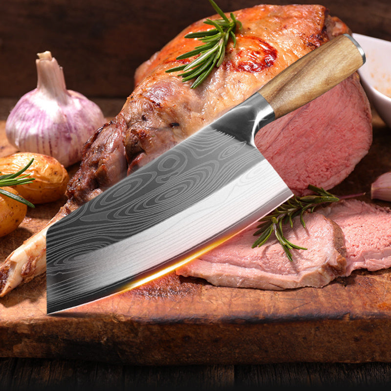Premium Stainless Steel Kitchen Knife – Sharp Chef Knife for Cooking, Professional Cutting Tool for Home & Restaurant Kitchens