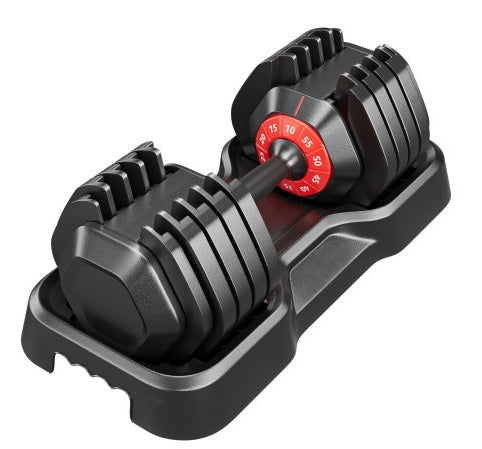 Adjustable Dumbbell Set 55 LB – 10-in-1 Fast Gear Dumbbells for Men & Women, Home Gym Fitness, Full-Body Workout