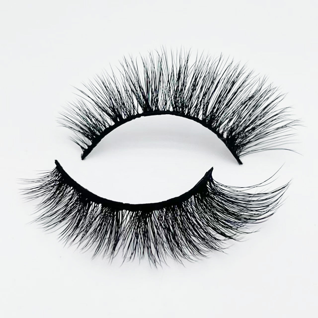 Mink Eyelashes – Eye Tail Lengthening Natural Flat False Lashes for Everyday & Party Makeup